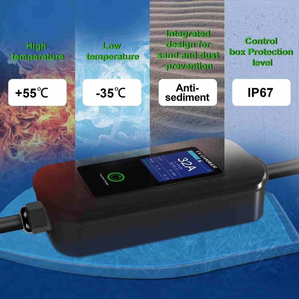 Charger 22 kw 3Phase Type 2