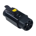 Type 2 to Type 1 charging adapter