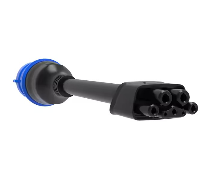 Tesla Gen 2 to Cee 3pin Blue