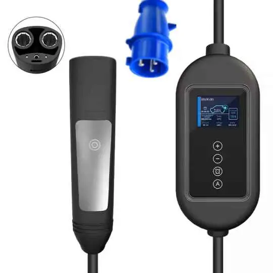 Tesla Charger 7.2KW/32a (Portable) 6m + cee to eu 