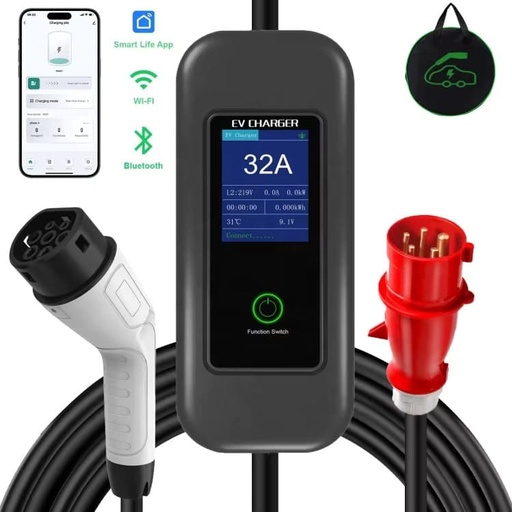 Charger 22 kw 3Phase Type 2 (Portable)
